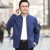 Middle-aged and elderly men's clothing, jackets, spring and autumn thin jackets, men's wear, dad's wear, casual men's clothes Specification image
